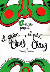 El gran Claus i el petit Claus - Póster 1981