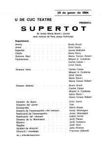 Supertot 1983 - Repartiment